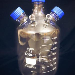 Frascos reagentes em vidro borossilicato